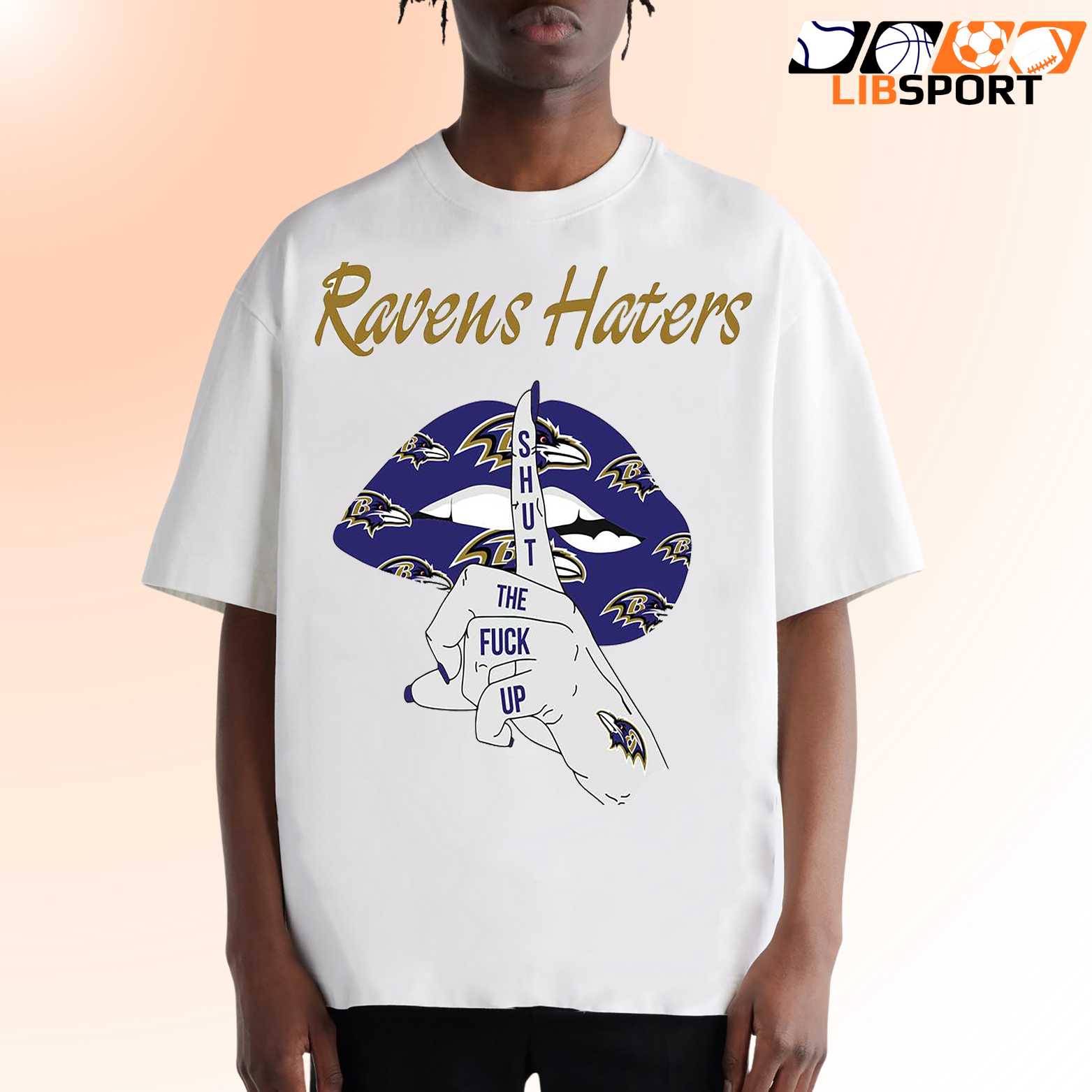Baltimore Ravens Haters Gonna Hate T Shirt, Nfl Sport Tee, Gift For Fan